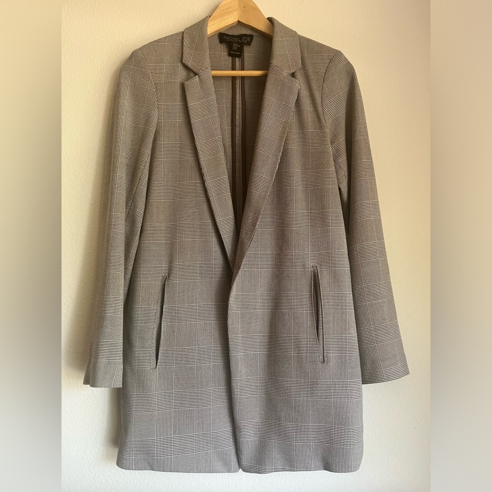 Rachel Zoe women’s blazer brown and beige, XS